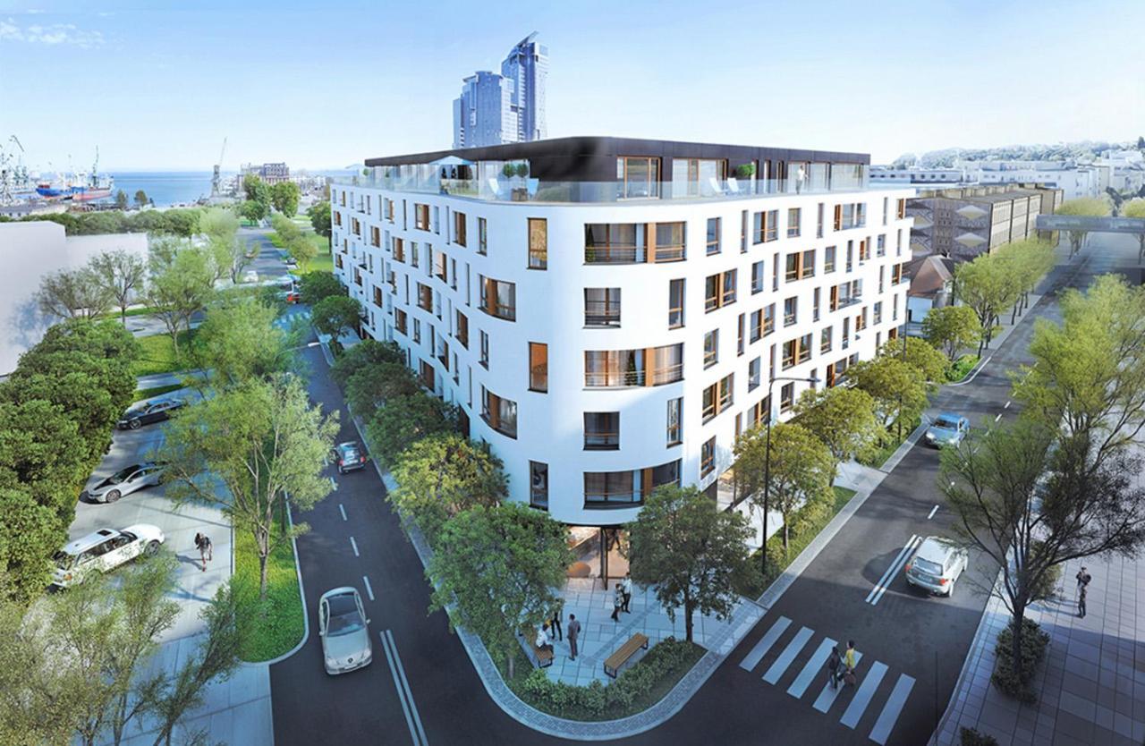 Ferienwohnung Awanport B21 Gdynia Exterior foto
